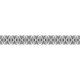 Elegant Black Scroll Pattern