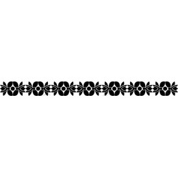 Elegant Floral Border