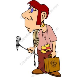Quirky Music Cartoon Character