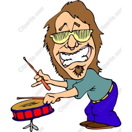 Cheerful Drummer