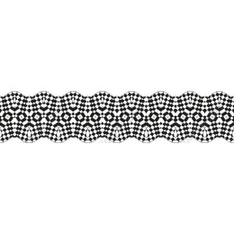Black and White Geometric Pattern