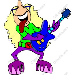 Vibrant Guitarist