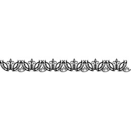 Elegant Floral Border