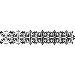 Elegant Floral Border