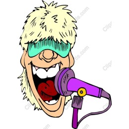 Vibrant Rock Star Microphone