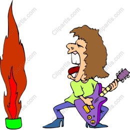 Electric Rock Guitarist