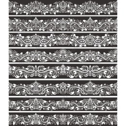 Vintage Floral Ornamental Set
