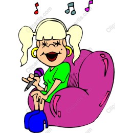 Vibrant Singing Diva