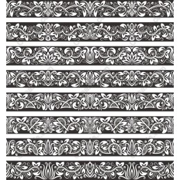 Ornate Floral Border