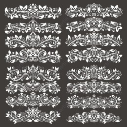 Elegant Ornamental Border Collection