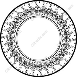 Elegant Circular Frame