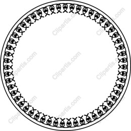Decorative Circular Frame