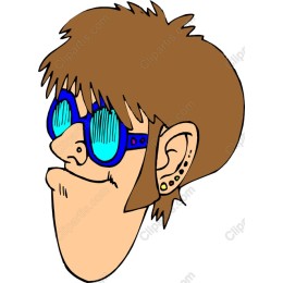 Quirky Character with Sunglasses