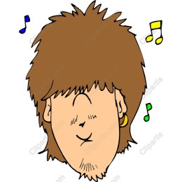 Cheerful Music Character