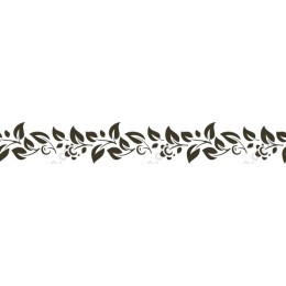 Elegant Leaf Border