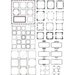 Vintage Decorative Frames Set