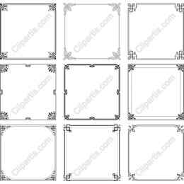 Elegant Ornate Frames Collection