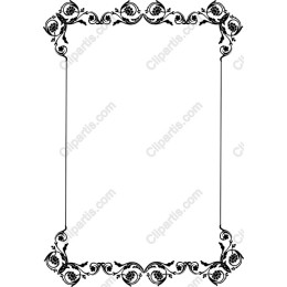 Vintage Floral Frame