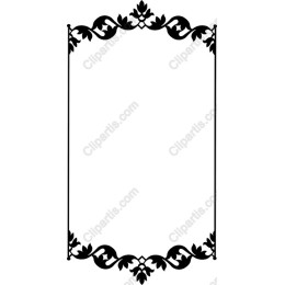 Decorative Floral Frame
