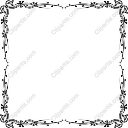 Intricate Floral Frame