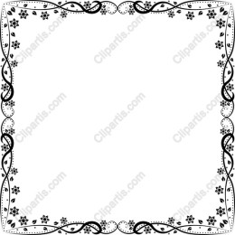 Elegant Floral Frame