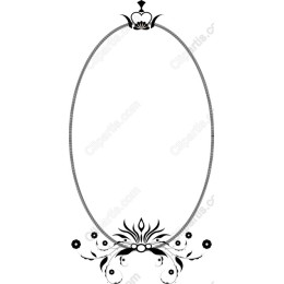 Vintage Floral Decorative Frame