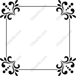 Elegant Floral Decorative Border