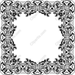 Elegant Floral Frame
