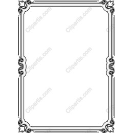 Vintage Floral Frame