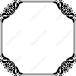 Floral Decorative Frame