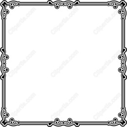 Vintage Ornate Frame