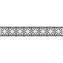 Floral Elegance Border