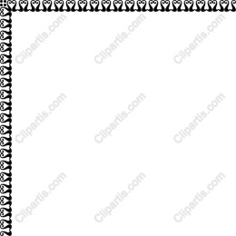 Elegant Heart Pattern Border
