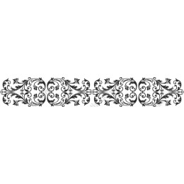 Elegant Floral Swirl