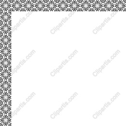 Intricate Floral Border