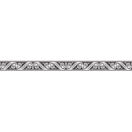 Vintage Floral Decorative Border