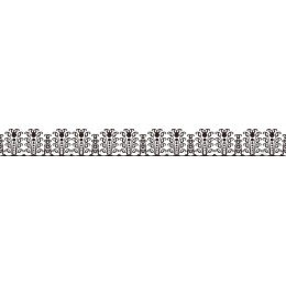 Decorative Floral Border