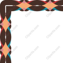 Decorative Intertwined Frame