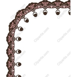 Decorative Floral Border