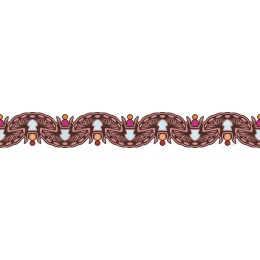Vibrant Decorative Border