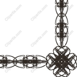 Elegant Corner Ornament