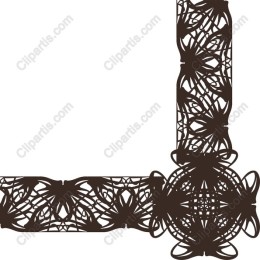 Lace Corner Frame