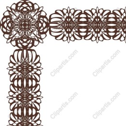 Elegant Lace Border