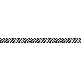 Geometric Black and White Zigzag Pattern