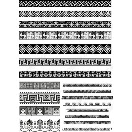 Elegant Greek Pattern Collection - Set