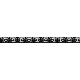 Modern Geometric Pattern in Black and White