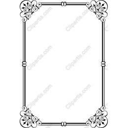 Elegant Floral Frame