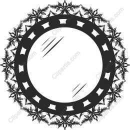 Ornate Vintage Mirror