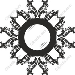 Ornate Vintage Mirror
