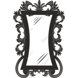 Ornate Mirror Frame
